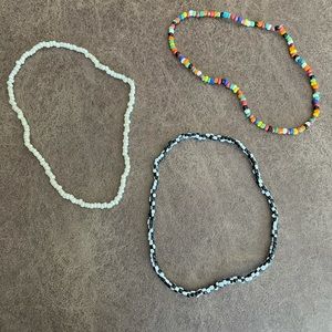 Bundle! Seed bead necklace or choker set
